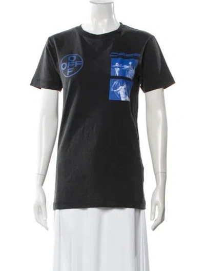 Pre-owned Off-white 2019 Graphic Print T-shirt In Black