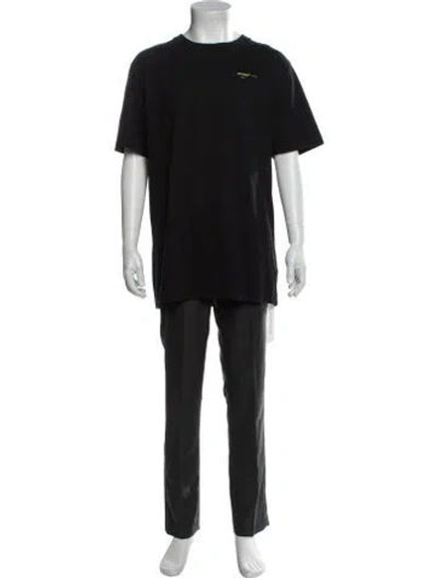 Pre-owned Off-white 2019 Graphic Print T-shirt In Black
