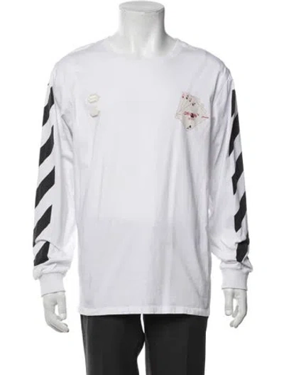 Pre-owned Off-white 2019 Graphic Print T-shirt In White