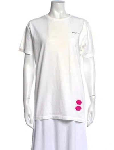 Pre-owned Off-white 2019 Graphic Print T-shirt In White