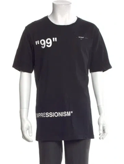Pre-owned Off-white 2019 Ice Man T-shirt In Blue