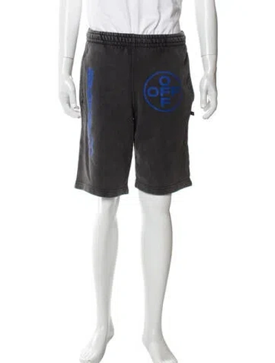 Pre-owned Off-white 2019 Jogger Shorts In Gray