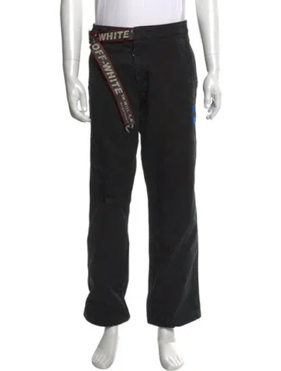 Pre-owned Off-white 2019 Joggers In Black