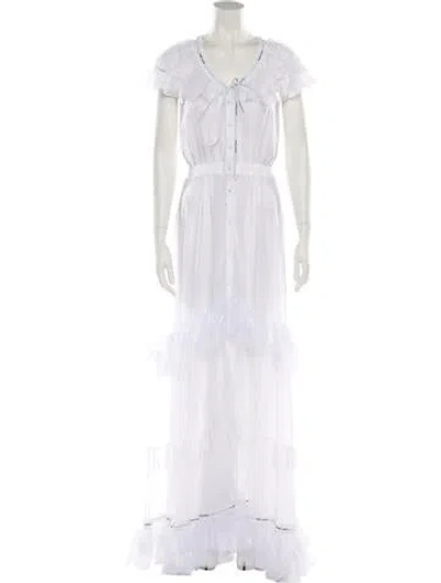 Pre-owned Off-white 2019 Long Dress W/ Tags In White