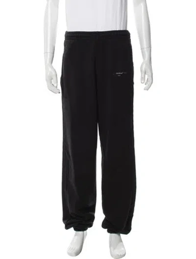 Pre-owned Off-white 2019 Lounge Bottoms In Black