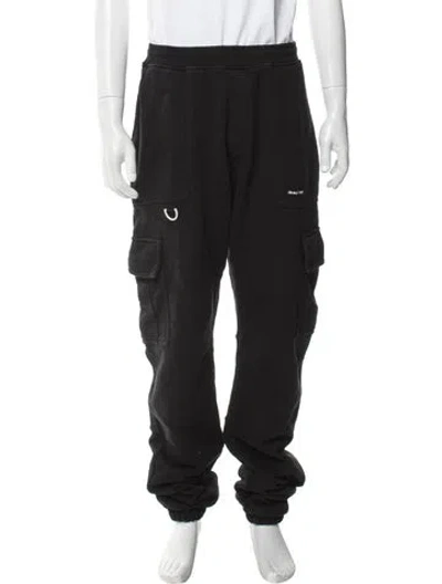Pre-owned Off-white 2019 Lounge Bottoms In Black