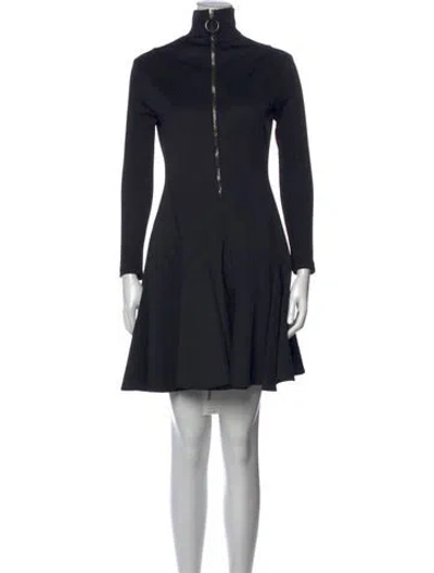 Pre-owned Off-white 2019 Mini Dress In Black