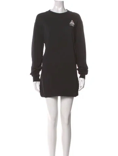 Pre-owned Off-white 2019 Mini Dress In Gray