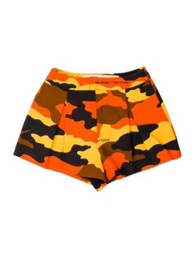 Pre-owned Off-white 2019 Mini Shorts In Orange