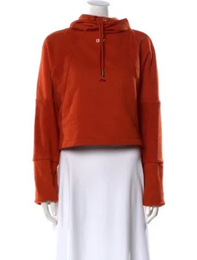 Pre-owned Off-white 2019 Mock Neck Sweatshirt In Orange