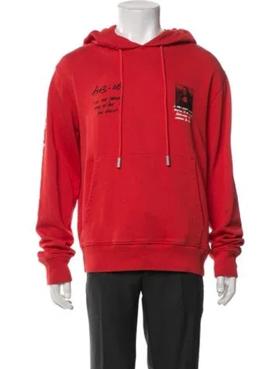Pre-owned Off-white 2019 Mona Lisa Jacket In Red