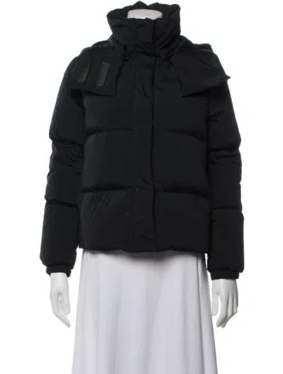 Pre-owned Off-white 2019 Nylon Down Jacket In Black