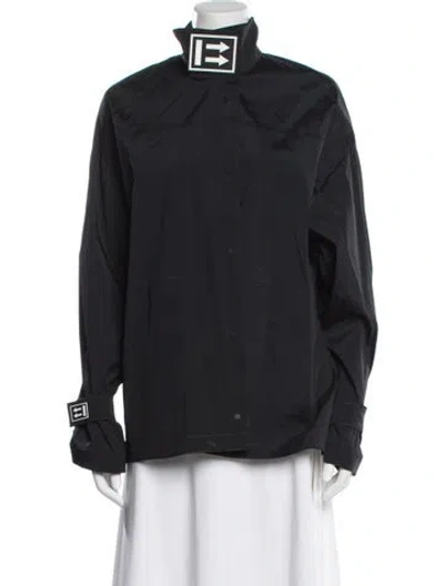 Pre-owned Off-white 2019 Nylon Evening Jacket In Black