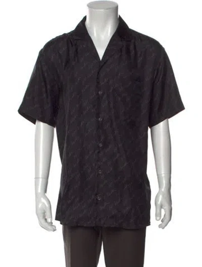 Pre-owned Off-white 2019 Silk Shirt In Black