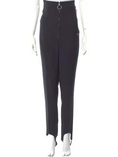 Pre-owned Off-white 2019 Skinny Leg Pants In Black