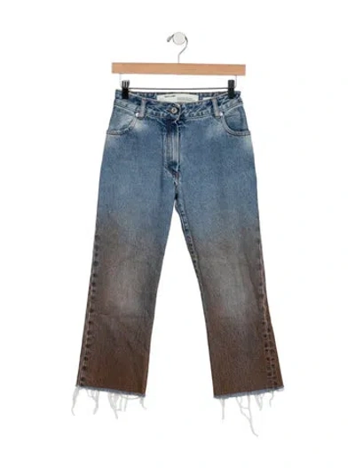 Pre-owned Off-white 2019 Straight Leg Jeans In Blue