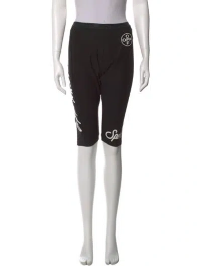 Pre-owned Off-white 2019 Straight Leg Pants In Black