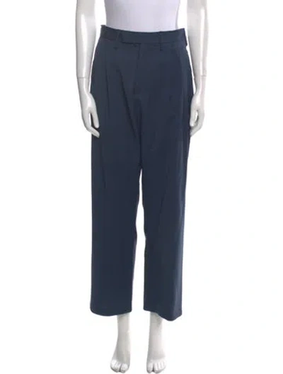 Pre-owned Off-white 2019 Straight Leg Pants In Blue