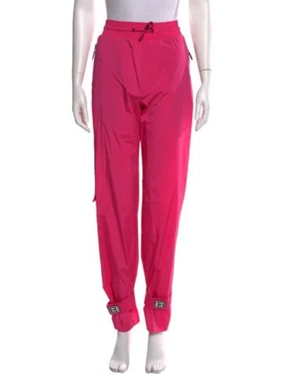 Pre-owned Off-white 2019 Straight Leg Pants In Pink