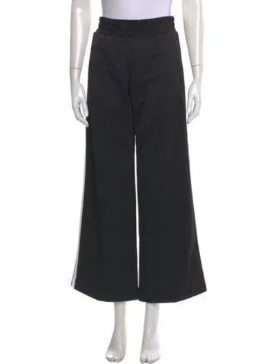 Pre-owned Off-white 2019 Wide Leg Pants In Black