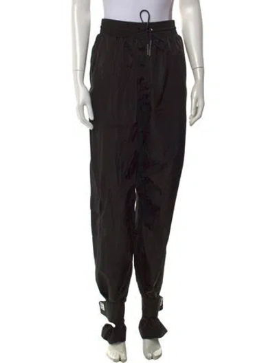 Pre-owned Off-white 2019 Wide Leg Pants In Black