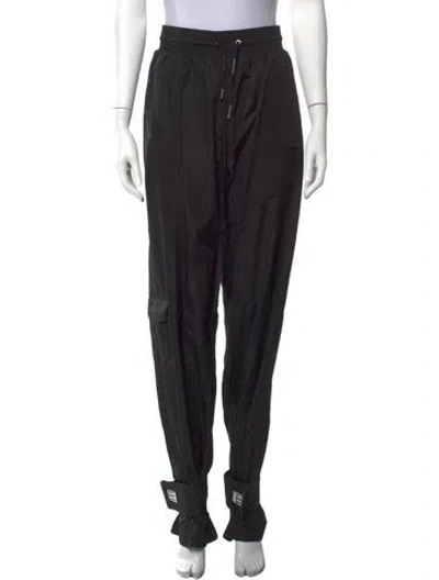 Pre-owned Off-white 2019 Wide Leg Pants In Black
