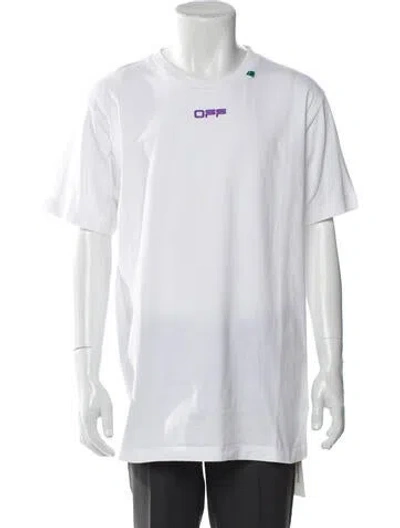 Pre-owned Off-white 2020 2020 Pencil Kiss T-shirt T-shirt In White