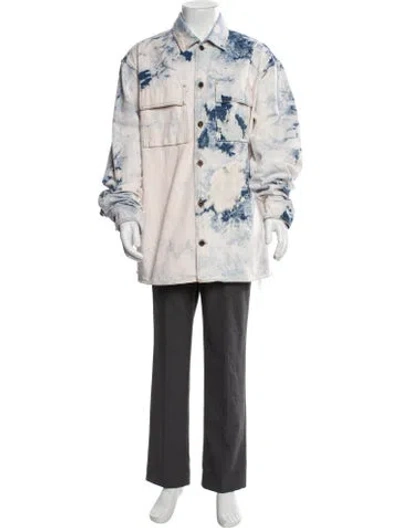 Pre-owned Off-white 2020 Arrow Denim Jacket In Blue