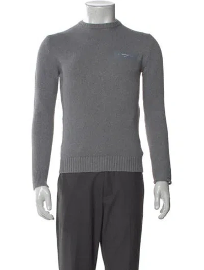Pre-owned Off-white 2020 Arrow Pullover In Gray