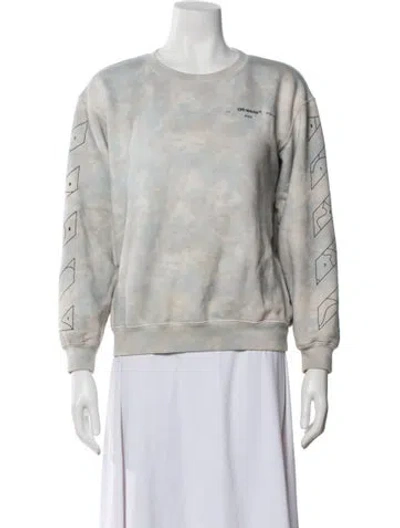 Pre-owned Off-white 2020 Arrow Sweatshirt In Blue