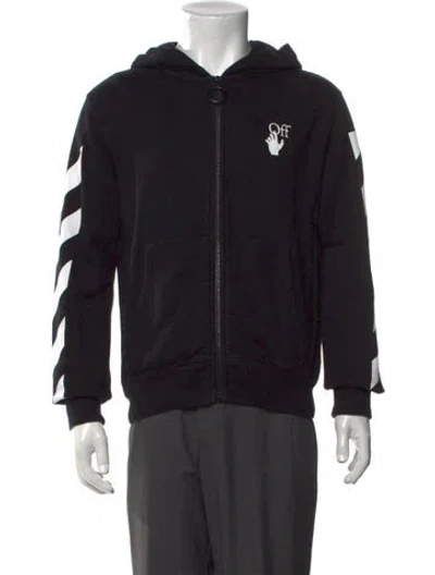 Pre-owned Off-white 2020 Arrows Hoodie In Black