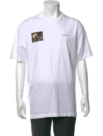 Pre-owned Off-white 2020 Caravaggio Arrows T-shirt In White