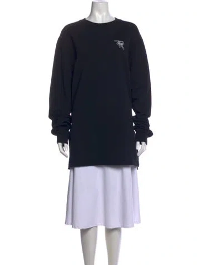Pre-owned Off-white 2020 Clip Arrows Sweatshirt In Black