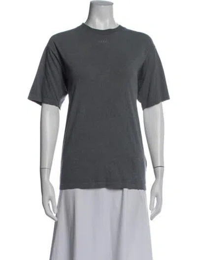 Pre-owned Off-white 2020 Crew Neck T-shirt In Gray