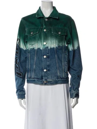 Pre-owned Off-white 2020 Denim Jacket In Blue