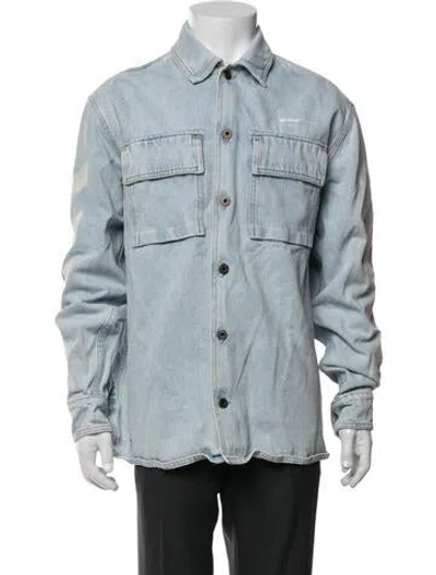 Pre-owned Off-white 2020 Denim Jacket In Blue