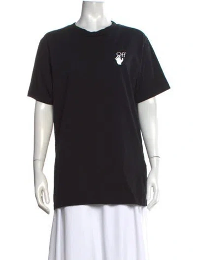 Pre-owned Off-white 2020 Graphic Print T-shirt In Black