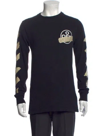 Pre-owned Off-white 2020 Graphic Print T-shirt In Black