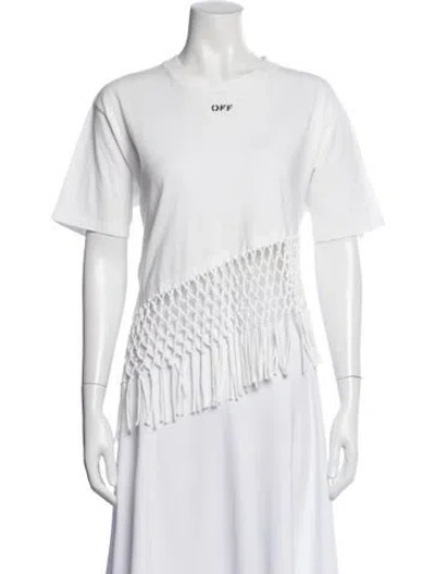 Pre-owned Off-white 2020 Graphic Print T-shirt In White