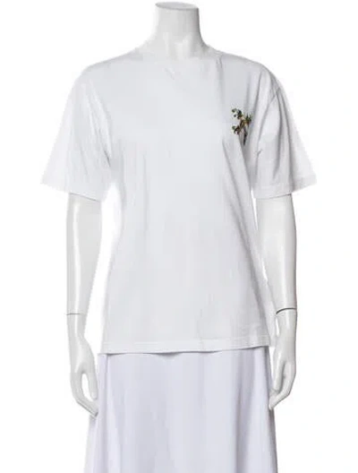 Pre-owned Off-white 2020 Graphic Print T-shirt In White