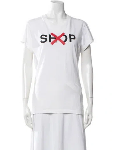 Pre-owned Off-white 2020 Graphic Print T-shirt In White