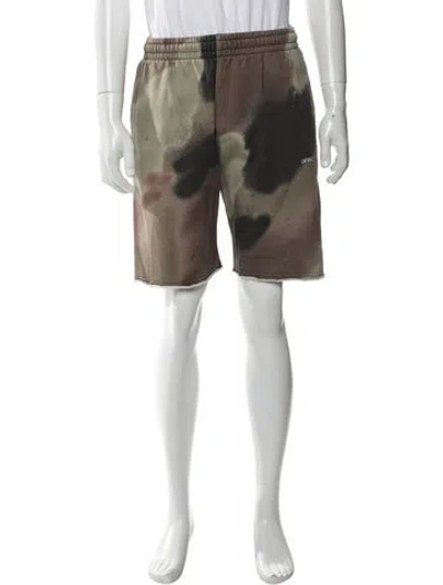 Pre-owned Off-white 2020 Jogger Shorts In Green