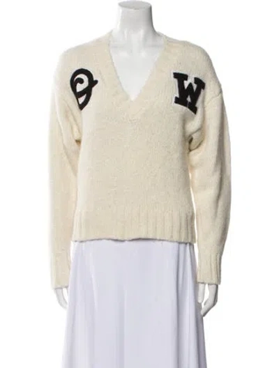 Pre-owned Off-white 2020 Logo Sweater In Neutral