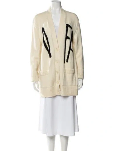 Pre-owned Off-white 2020 Logo Sweater In Neutral