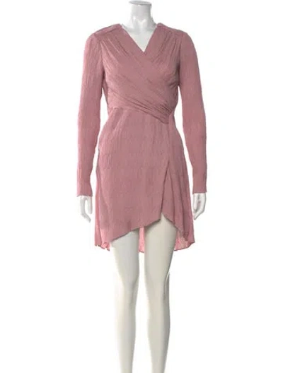 Pre-owned Off-white 2020 Mini Dress W/ Tags In Pink