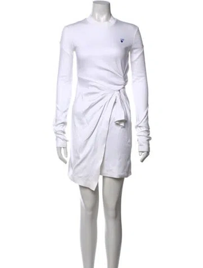Pre-owned Off-white 2020 Mini Dress In White
