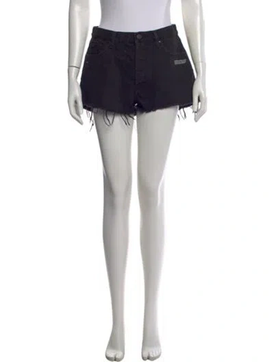Pre-owned Off-white 2020 Mini Shorts In Black