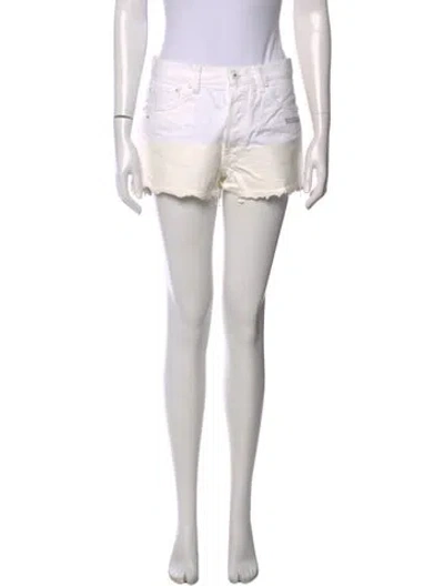 Pre-owned Off-white 2020 Mini Shorts In White