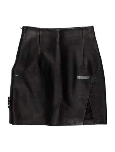 Pre-owned Off-white 2020 Mini Skirt In Black