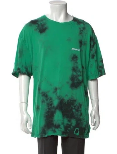 Pre-owned Off-white 2020 Printed Shirt In Green